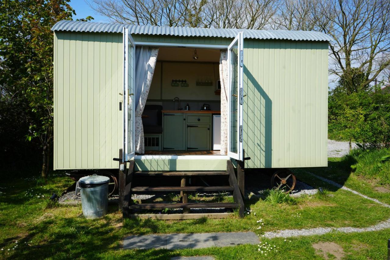 Ferienwohnung Hillcrest Hut Tenby Exterior foto