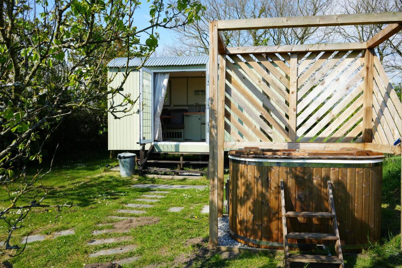 Ferienwohnung Hillcrest Hut Tenby Exterior foto